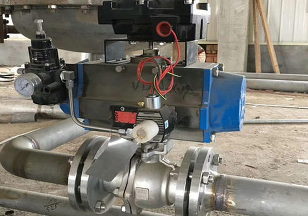 氣動防爆球閥現場應用-上州閥門 氣動防爆球閥現場應用-上州閥門